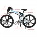 Flagup 26” Folding Electric Mountain Bike with Large Capacity Lithium-Ion Battery (36V 250W) | Aluminum Alloy Spokes | Shimamo Gear | Full Suspension | 30KM/H Speed - B07BK4BP9M